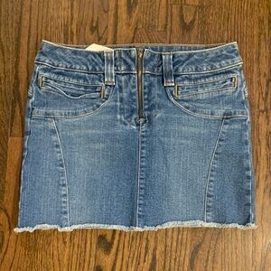 American Eagle Outfitters Classic Blue Mini Skirt